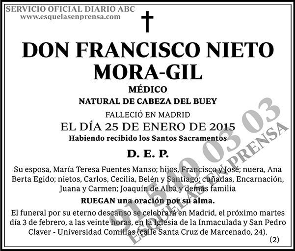 Francisco Nieto Mora-Gil